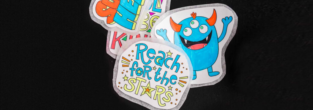 A Simple Guide to Creating Your Own Stickers With Tape