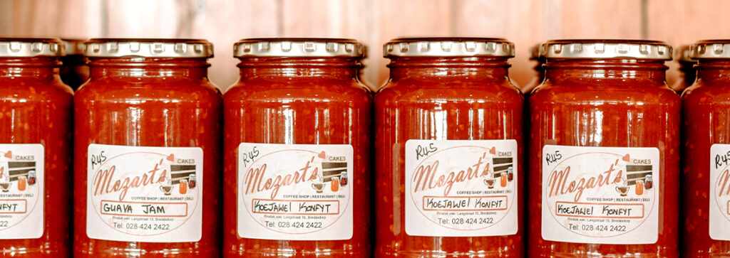 customised jar labels