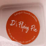 D's Flying Pie Round Stickers