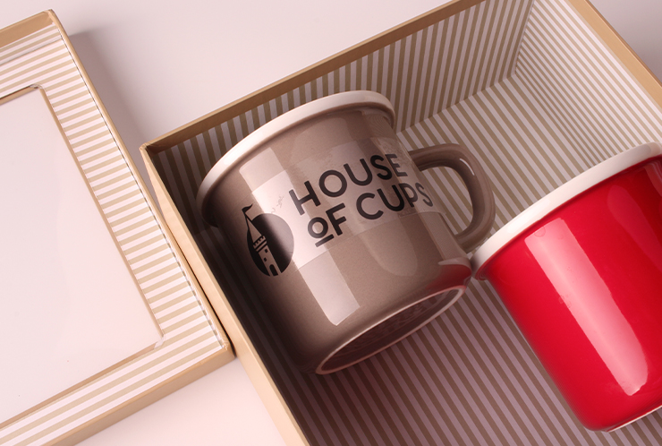 house o cups clear stickers