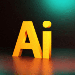 Adobe Illustrator letter that represents artificial intelligence